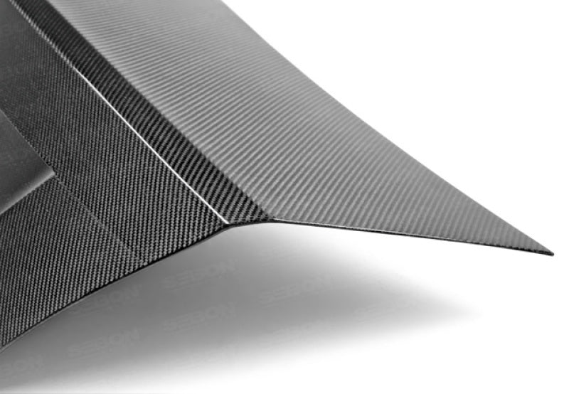 Seibon 12-14 Mercedes C-Class OE Style Carbon Fiber Trunk-thumbmail-3
