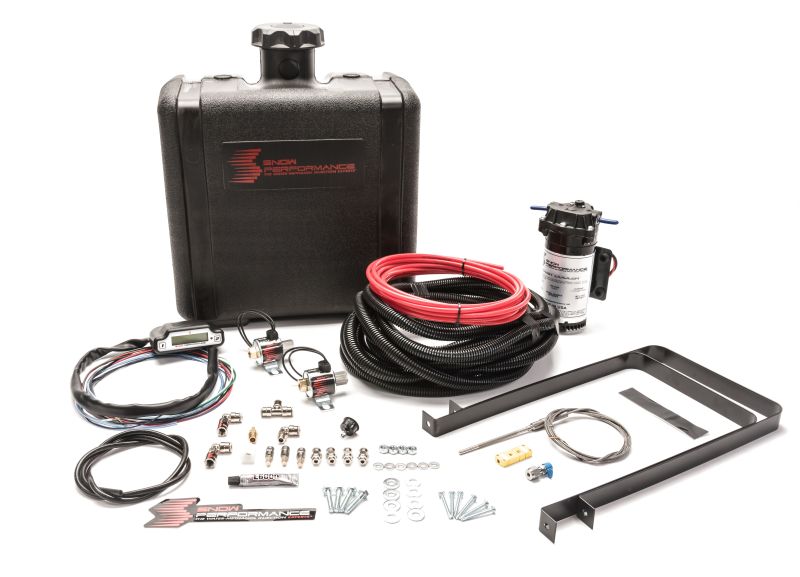 Snow Performance Stg 3 Boost Cooler Water Injection Kit Pusher (Hi-Temp Tubing and Quick-Fittings)-thumbmail-2