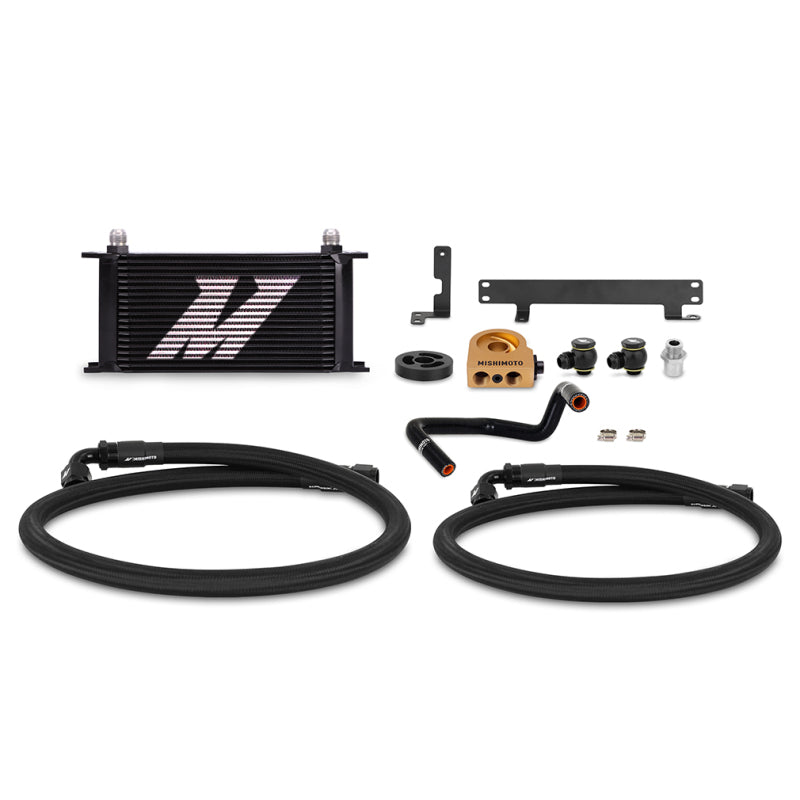 Mishimoto 2022+ Subaru WRX Thermostatic Oil Cooler Kit - Black-thumbmail-1