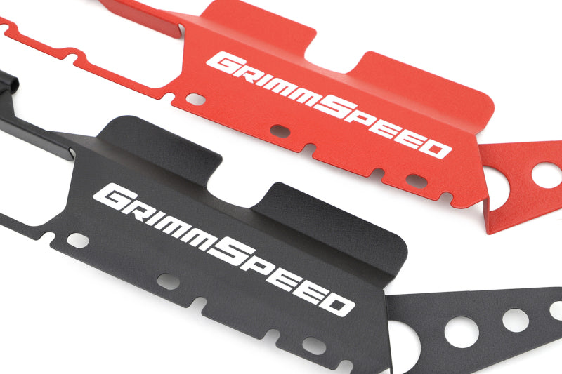 GrimmSpeed 15+ Subaru WRX/STI Radiator Shroud - Black-thumbmail-2