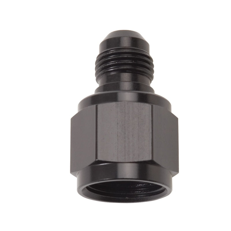 Russell Performance -8 AN Female to -6 AN to Male B-Nut Reducer (Black)-thumbmail-3