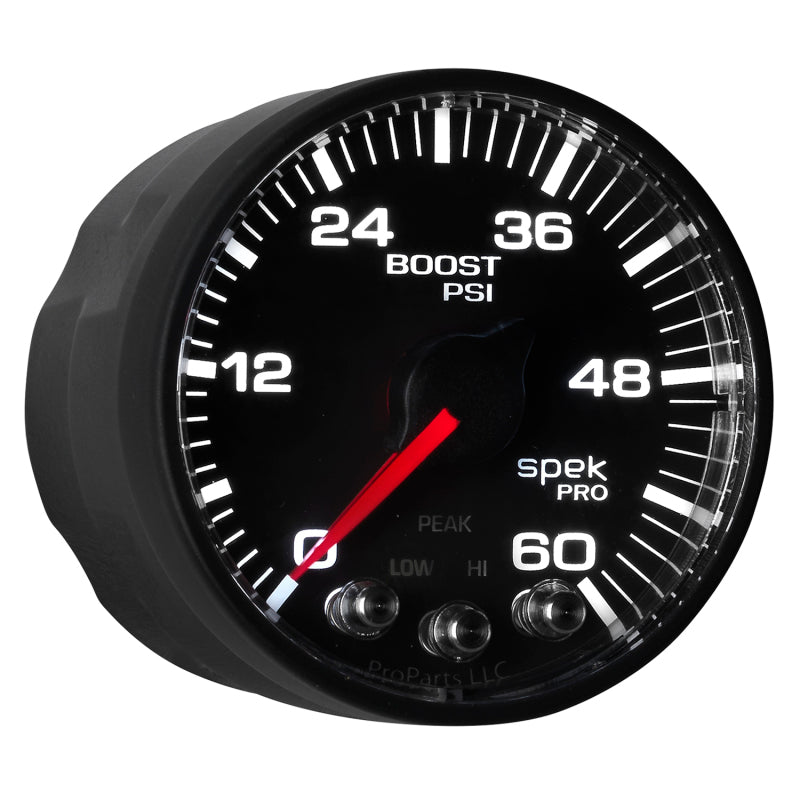 Autometer Spek-Pro 52.4mm 0-60 PSI Digital Stepper Motor Boost Gauge-thumbmail-2