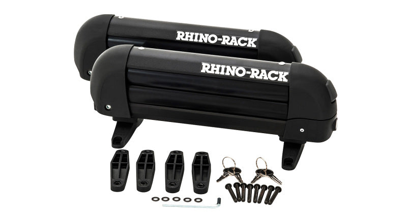 Rhino-Rack Universal Ski Carrier - Fits 2 Pairs of Skis - Black-thumbmail-4