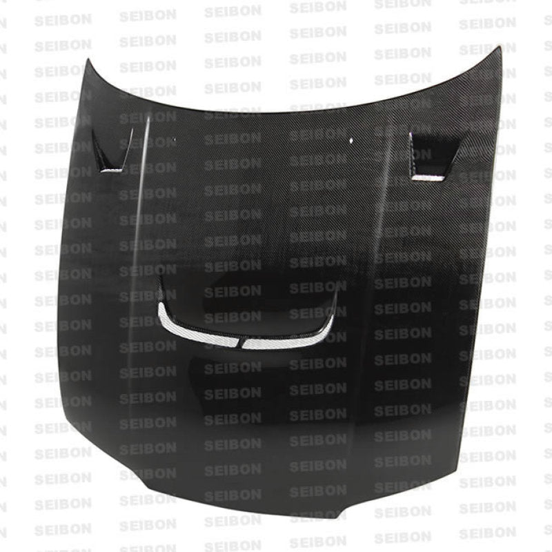Seibon 95-96 Nissan Skyline R33 GT-R (BCNR33) JU-Style Carbon Fiber Hood-thumbmail-2