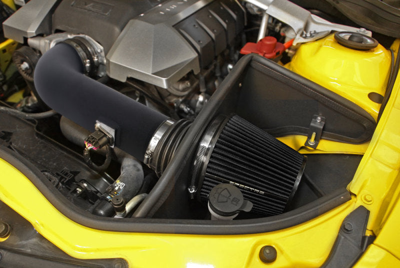 Spectre 10-15 Chevy Camaro V8-6.2L F/I Air Intake Kit - Black w/ Black Filter-thumbmail-3