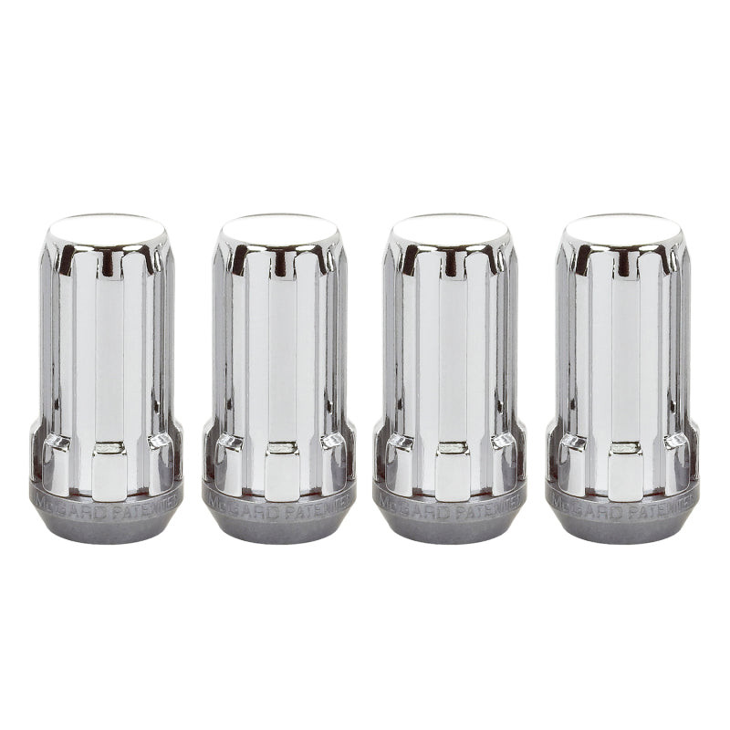 McGard SplineDrive Lug Nut (Cone Seat) 1/2-20 / 1.60in. Length (4-Pack) - Chrome (Req. Tool)-thumbmail-7
