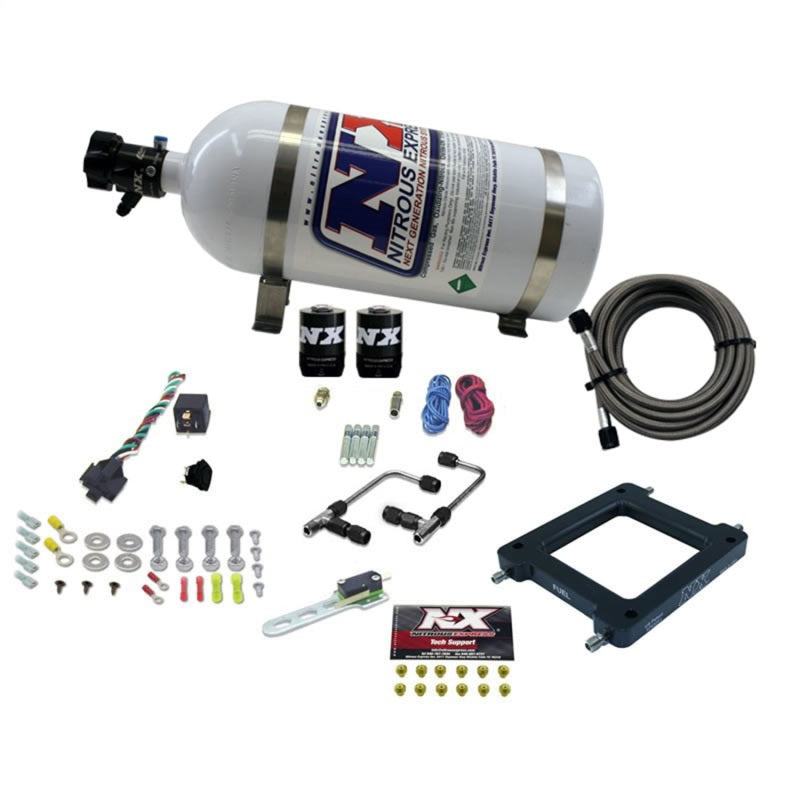 Nitrous Express Dominator Gemini Stage 6 Alcohol Nitrous Kit w/10lb Bottle-thumbmail-2