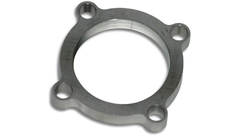 Vibrant GT series / T3 Turbo Discharge Flange (4 Bolt) with 2.5in Inlet I.D. T304 SS 1/2in Thick-thumbmail-2