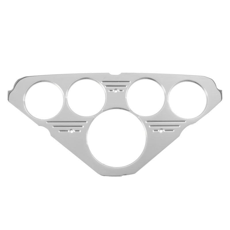 Autometer Old Tyme Black 5 Piece Kit (MPH/FUEL/OILP/WTMP/BAT) 55-59 Chevy Truck Direct-Fit Dash Kit-thumbmail-4