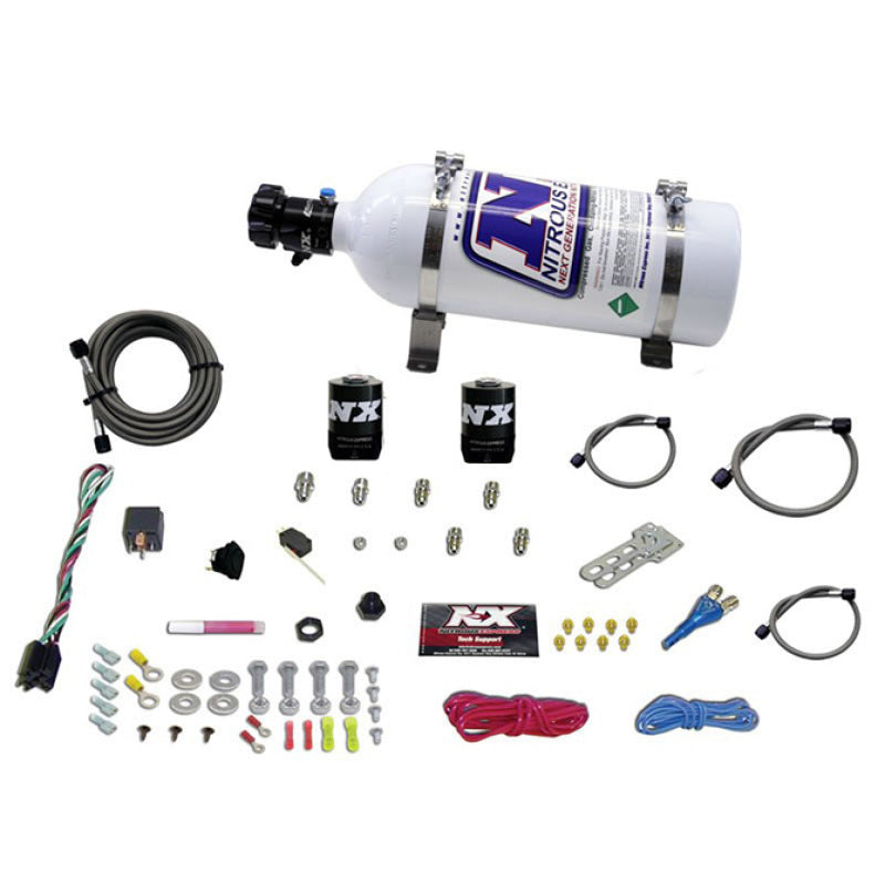 Nitrous Express Universal Nitrous Kit for EFI (All Single Nozzle Application) w/5lb Bottle-thumbmail-1