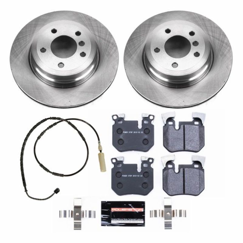 Power Stop 11-13 BMW 135i Rear Track Day SPEC Brake Kit-thumbmail-1