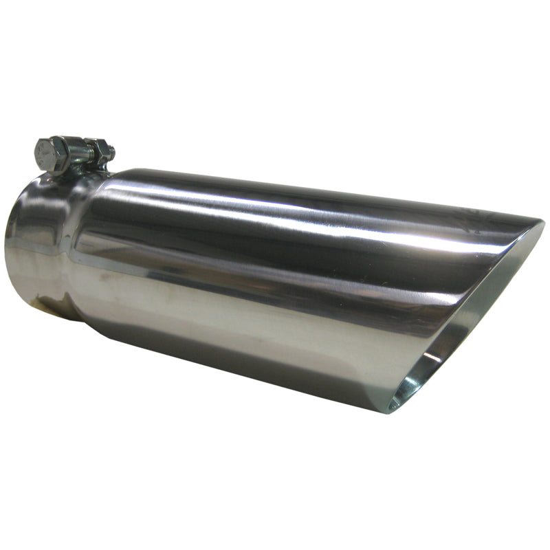 MBRP Universal Tip 3in O.D. Dual Wall Angled End 3 inlet 12 length-thumbmail-2