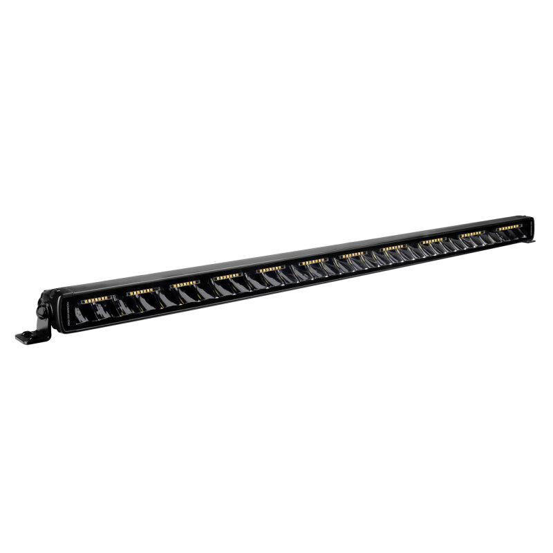 Go Rhino Xplor Blackout Combo Series Sgl Row LED Light Bar w/Amber (Side/Track Mount) 31.5in. - Blk-thumbmail-8