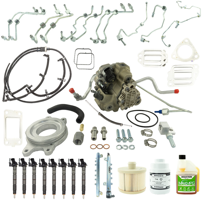 Industrial Injection 11-16 Duramax 6.6L LML Bosch Disaster Kit w/Emissions Intact Conversion Kit-thumbmail-1