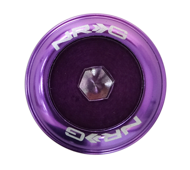NRG Fender Washer Kit w/Color Matched M8 Bolt Rivets For Plastic (Purple) - Set of 8-thumbmail-3
