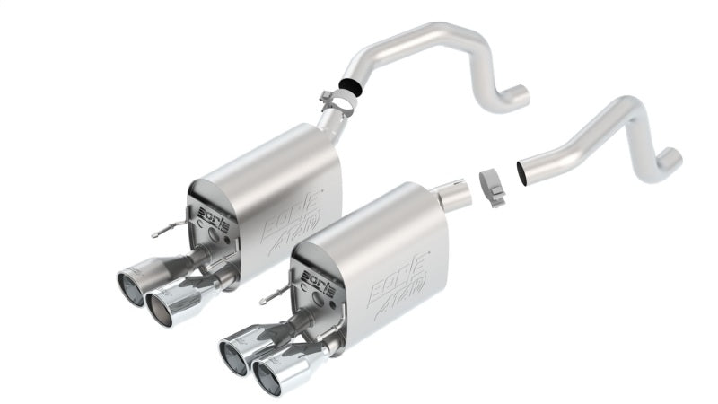 Borla 09-12 Chevy Corvette C6 Coupe/Convertible 6.2L 8cyl Aggressive ATAK Exhaust-thumbmail-2