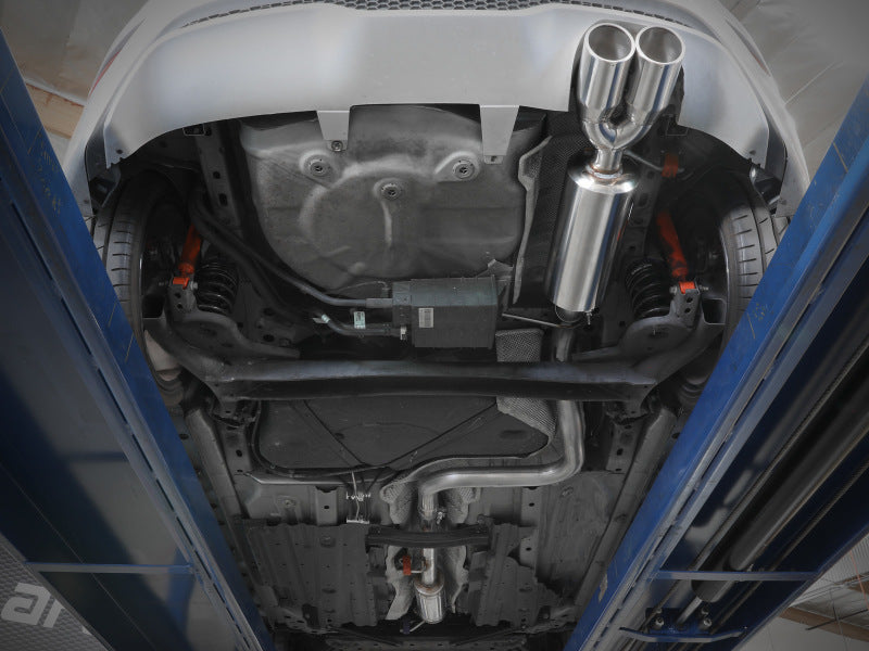 aFe Takeda Series 2 1/2in 304 SS Cat-Back 14-19 Ford Fiesta L4-1.6L (t) w/Polished Tip-thumbmail-2