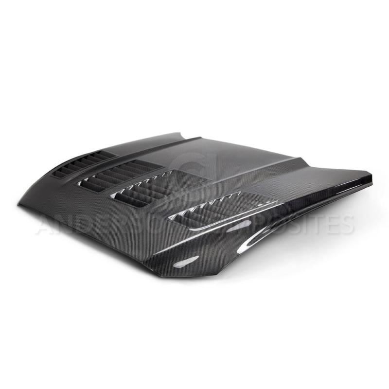 Anderson Composites 15-17 Ford Mustang (Excl. GT350/GT350R) Type-TW Double Sided Hood-thumbmail-4