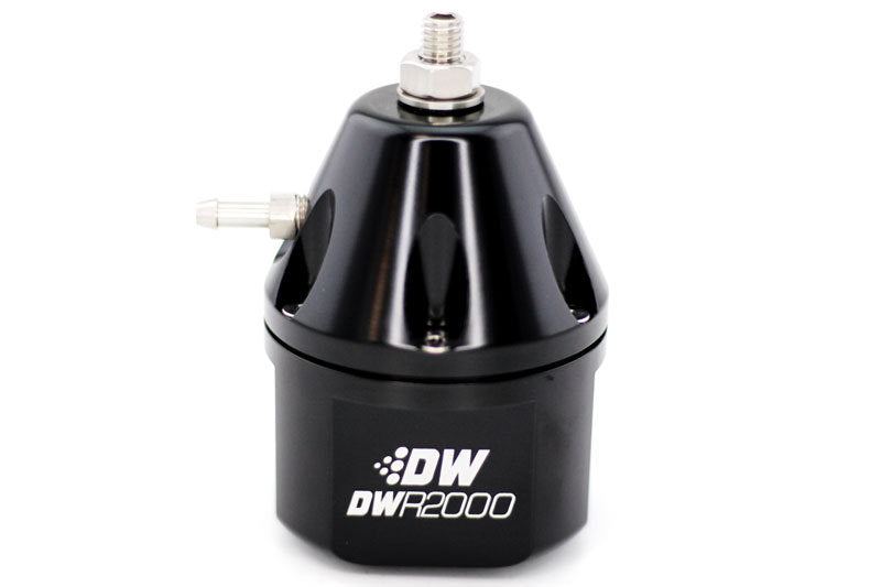 DeatschWerks DWR2000 Adjustable Fuel Pressure Regulator - Black-thumbmail-2