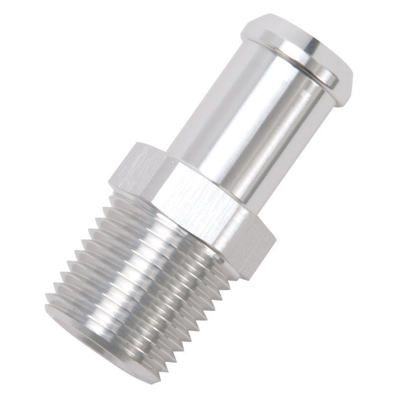 Edelbrock Hose End Straight 1/2In NPT to 5/8In Barb Clear Anodize-thumbmail-6