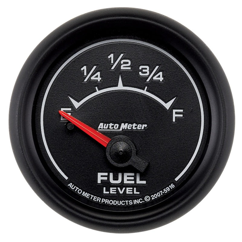 AutoMeter Gauge Fuel Level 2-1/16in. 240 Ohm(e) to 33 Ohm(f) Elec Es-thumbmail-1
