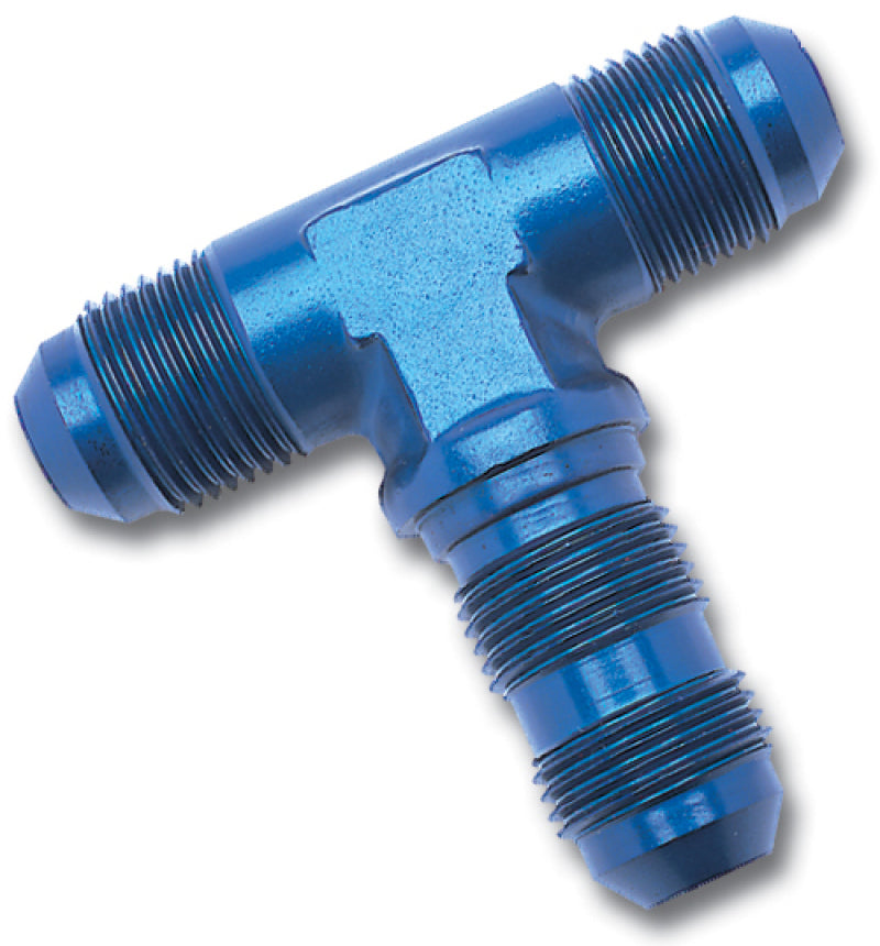Russell Performance -3 AN Flare Bulkhead Tee Fitting (Blue)-thumbmail-4
