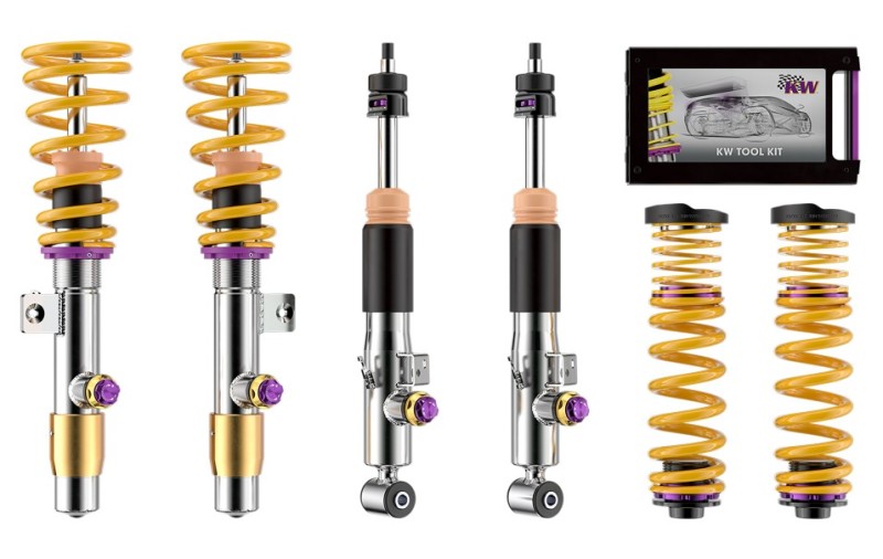 KW Coilover Kit V4 2021+ BMW M3 (G80) Sedan 2WD incl. M3 Competition-thumbmail-5