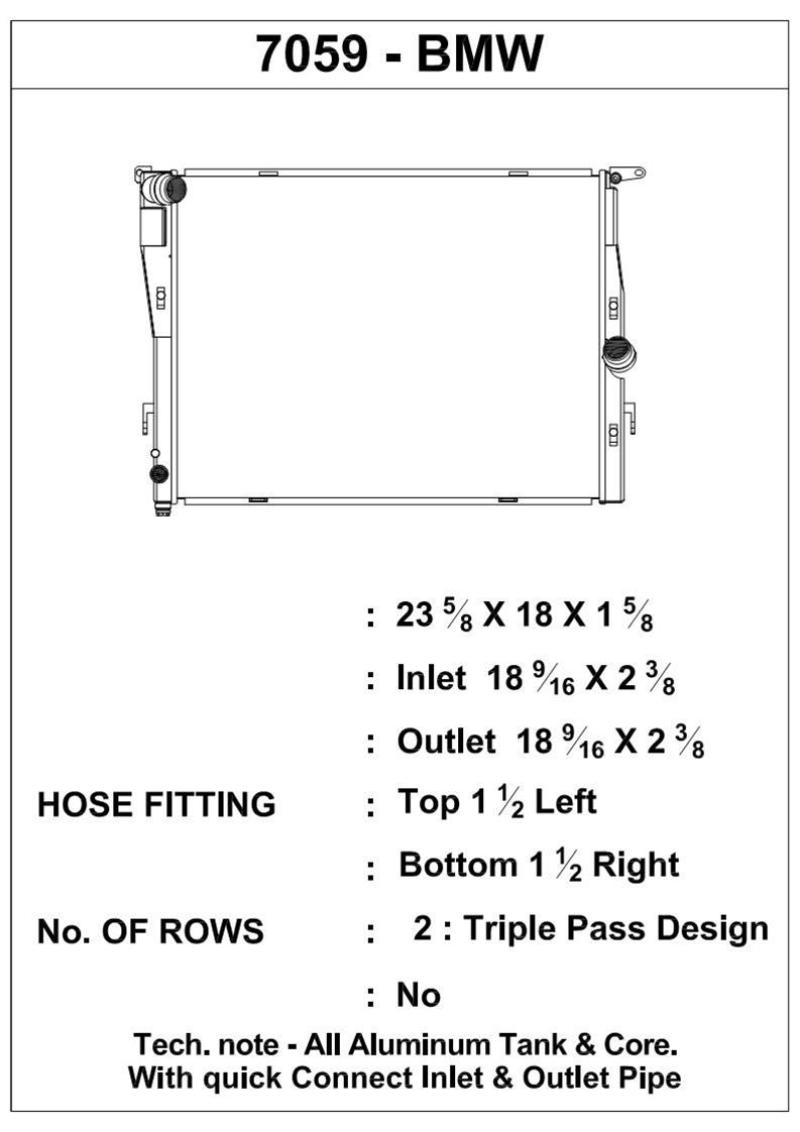CSF 07-13 BMW M3 (E9X) Triple Pass Radiator-thumbmail-3