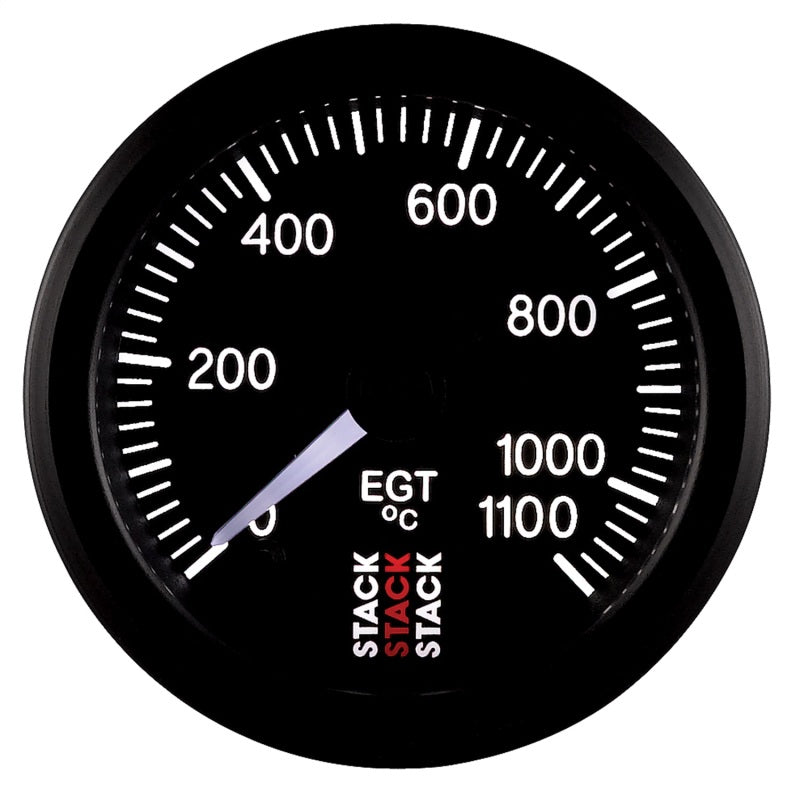 Autometer Stack 52mm 0-1100 Deg C Pro Stepper Motor Exhaust Gas Temp Gauge - Black-thumbmail-4