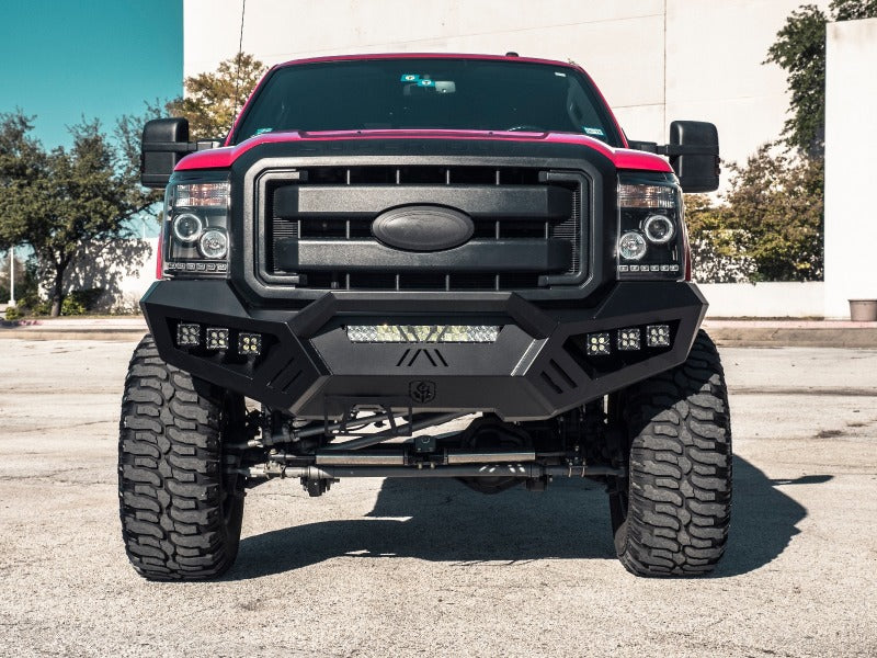 Road Armor 11-16 Ford F-250 SPARTAN Front Bumper - Tex Blk-thumbmail-4
