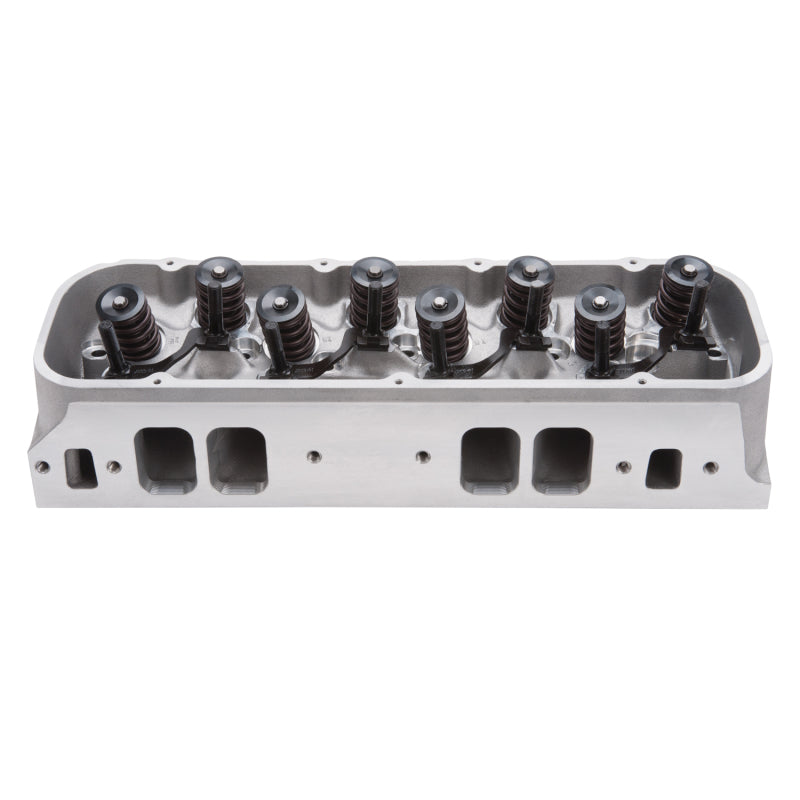 Edelbrock Cyl Head BBC Victor Jr 24 Deg Rect Port 300cc 106cc Combustion Chamber-thumbmail-2