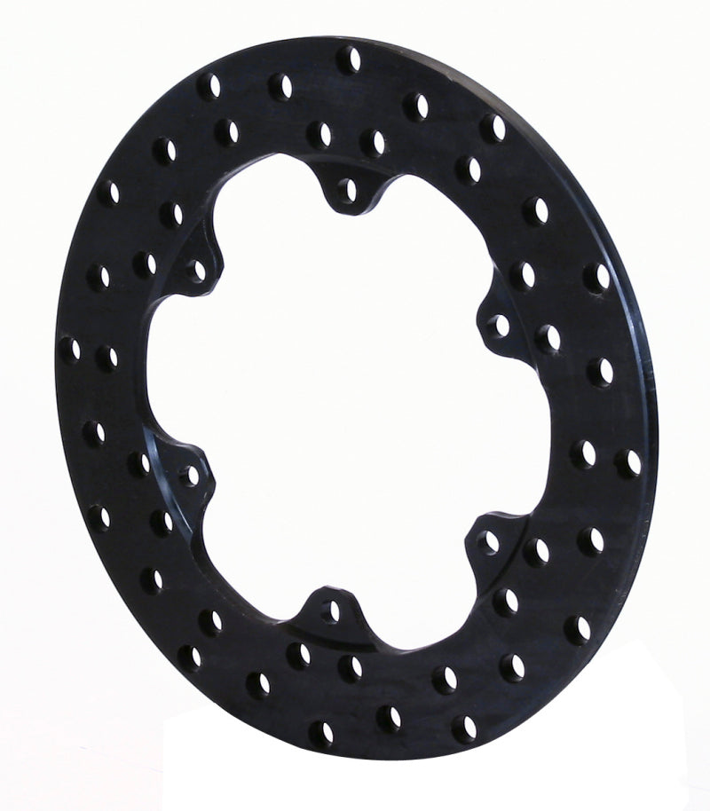 Wilwood Rotor-Steel-Front Drag-Drilled 10.75 x .350 - 6 on 6.25in-thumbmail-1