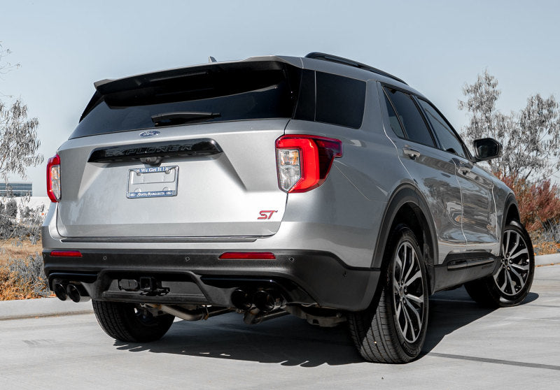 MagnaFlow 20-21 Ford Explorer 3.0L V6 Dual Exit Quad Black Chrome Tip Street Series Cat-Back Exhaust-thumbmail-13
