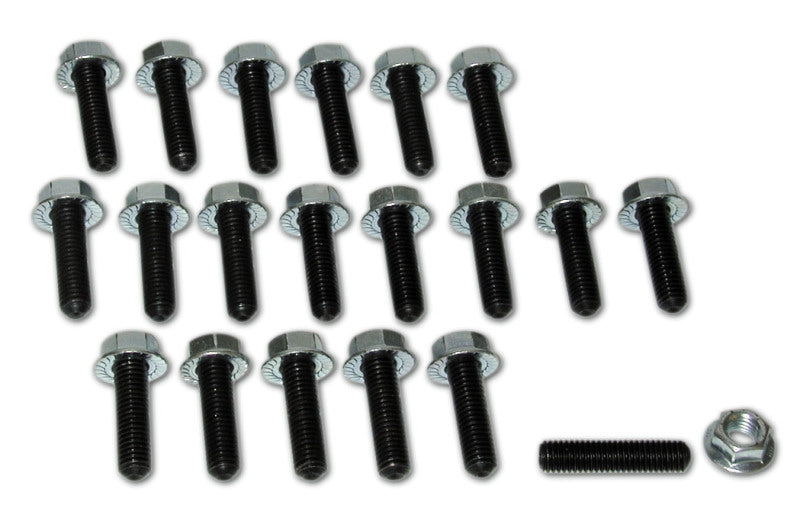 Moroso Toyota 2TC/3TC/2TG/3TG Oil Pan Stud Kit - 8mm - Steel - Set of 20-thumbmail-1