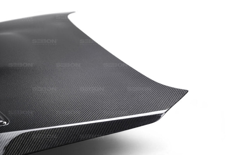Seibon 15-17 Subaru Impreza WRX/STI CS Style Carbon Fiber Hood-thumbmail-1