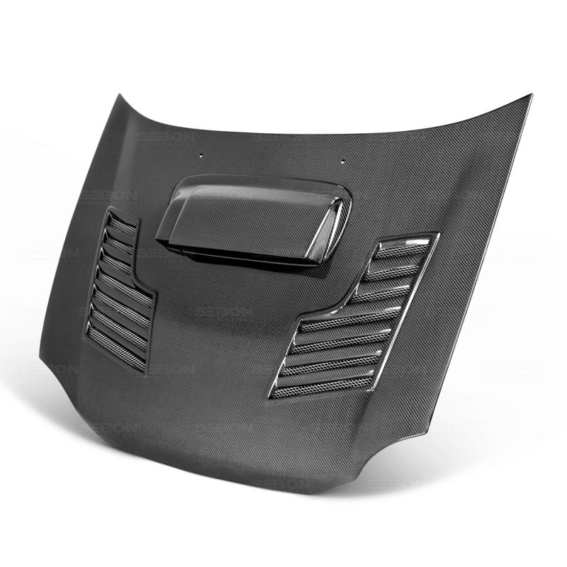 Seibon 02-03 Subaru WRX CWII Carbon Fiber Hood-thumbmail-2