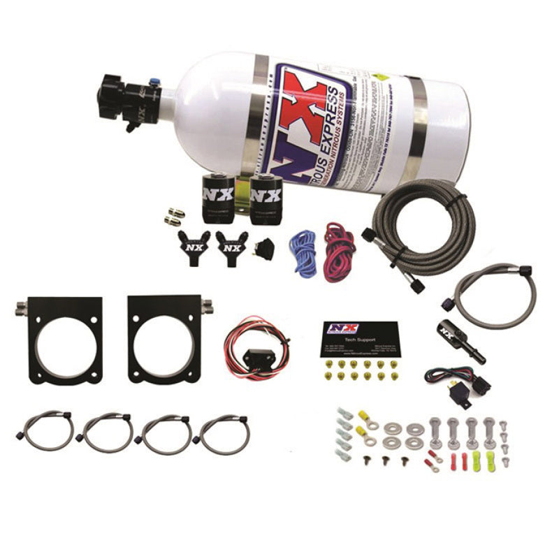 Nitrous Express 13-17 Dodge Viper (Gen-V) Nitrous Plate Kit (50-400HP) w/10lb Bottle-thumbmail-2