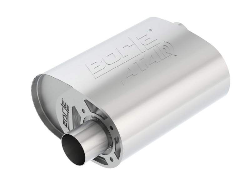 Borla Crate Muffler Ford 5.0L Coyote ATAK Inside Diameter 2.5in Offset/outlet-thumbmail-2