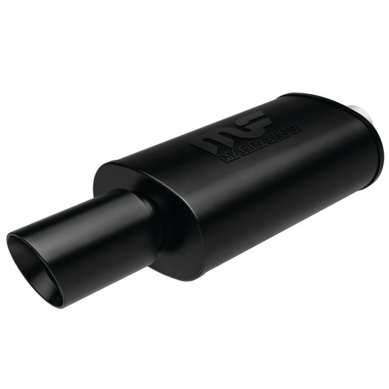 MagnaFlow Muffler with Tip Mag Blk 14x5x8 2.25/4-thumbmail-2
