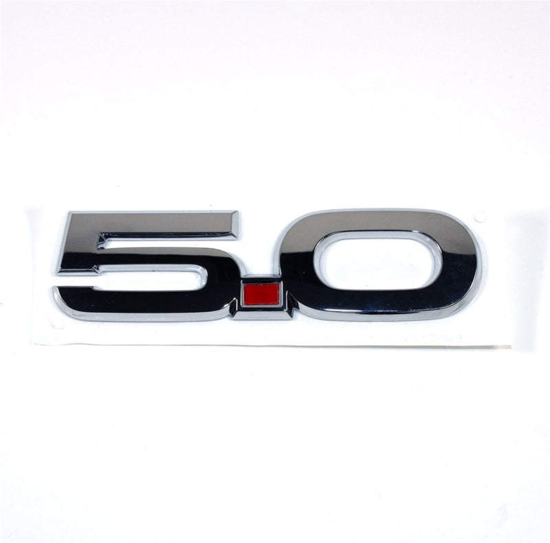Ford Racing 15-17 Ford Mustang 5.0L Fender Emblem Chrome-thumbmail-1