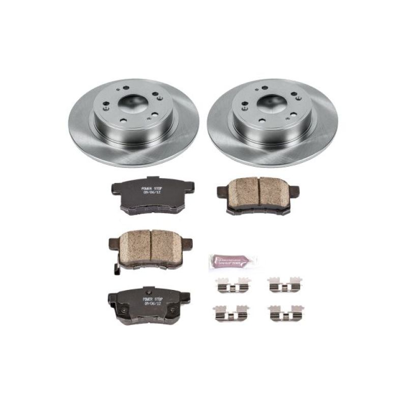 Power Stop 11-14 Acura TSX Rear Autospecialty Brake Kit-thumbmail-1