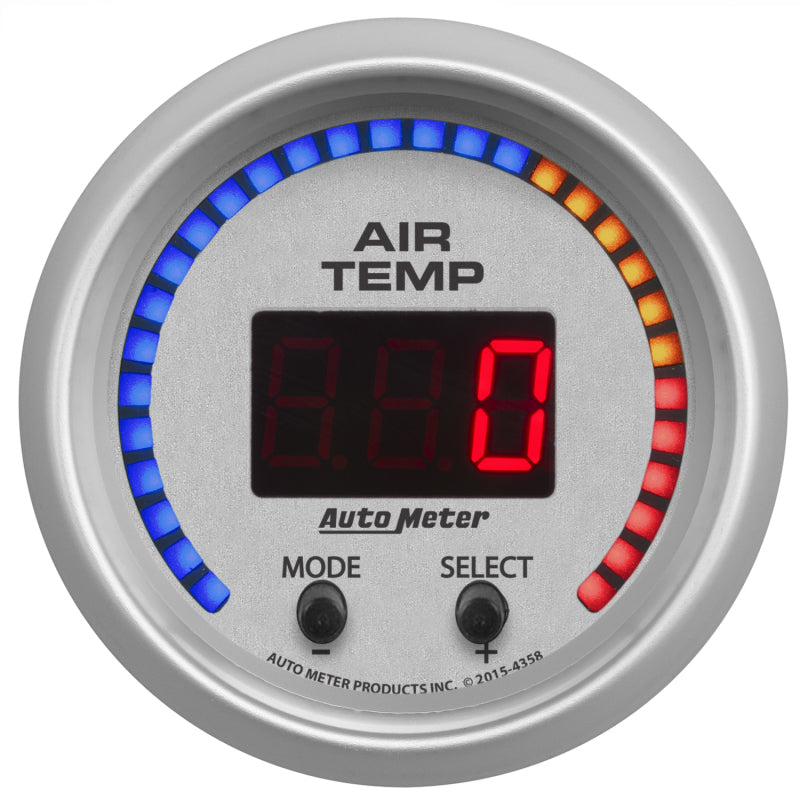 Autometer Ultra-Lite 2-1/16in 0-300 Degree F Dual Air Temp Gauge-thumbmail-1