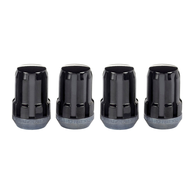McGard SplineDrive Lug Nut (Cone Seat) M12X1.5 / 1.24in. Length (4-Pack) - Black (Req. Tool)-thumbmail-7