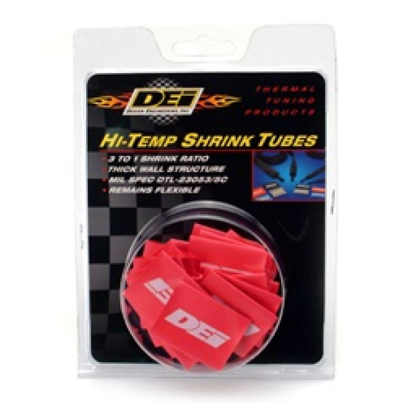 DEI Hi-Temp Shrink Tube 18mm x 1.5in - Red-thumbmail-3