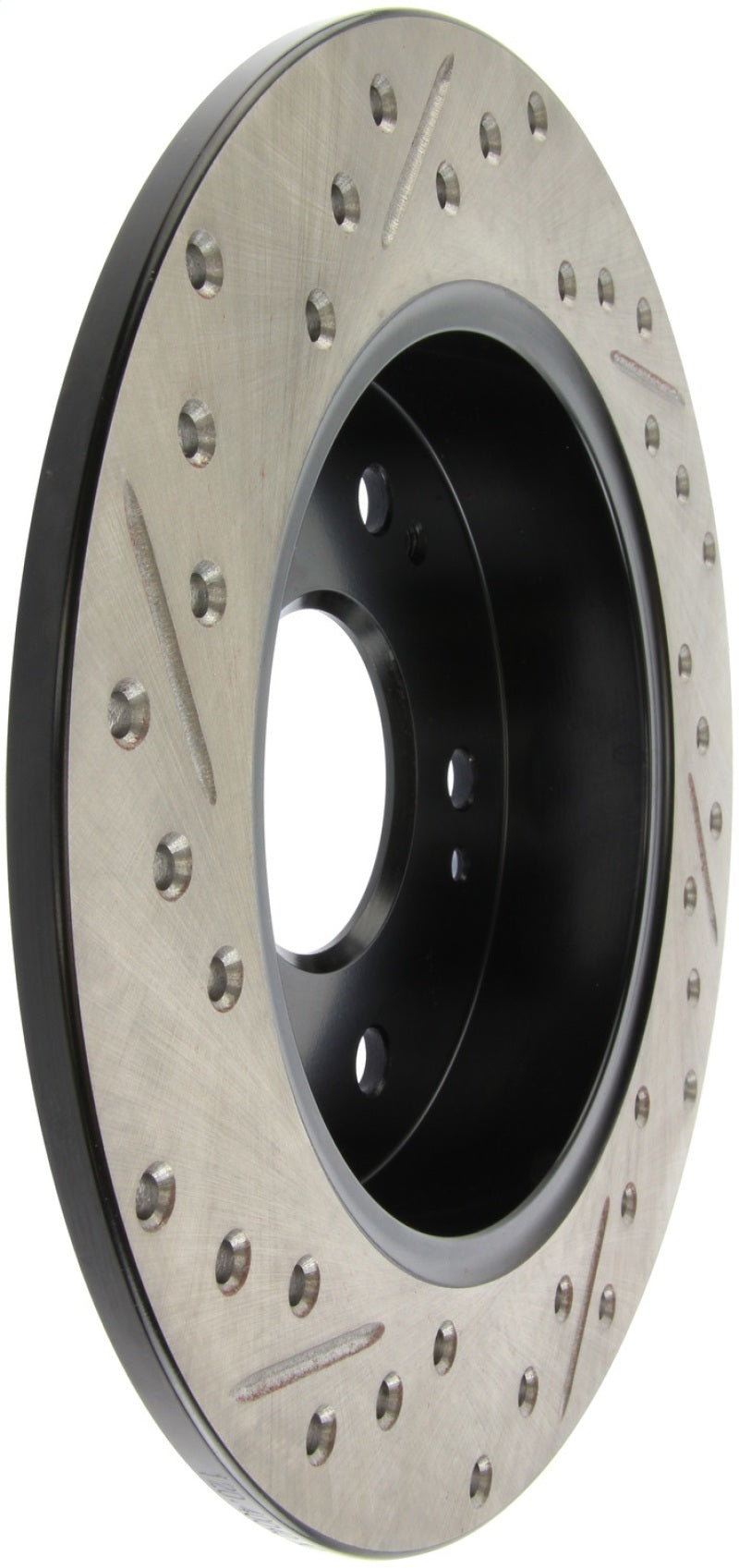 StopTech 06-09 Honda Civic Ex/Si Slotted & Drilled Left Rear Rotor-thumbmail-7