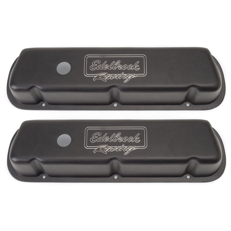 Edelbrock Valve Cover Victor Series Ford 289-302-351W CI V8 Low Black-thumbmail-2