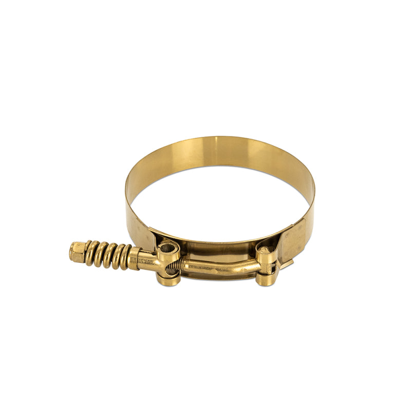 Mishimoto 3.75 Inch Stainless Steel Constant Tension T-Bolt Clamp - Gold-thumbmail-1
