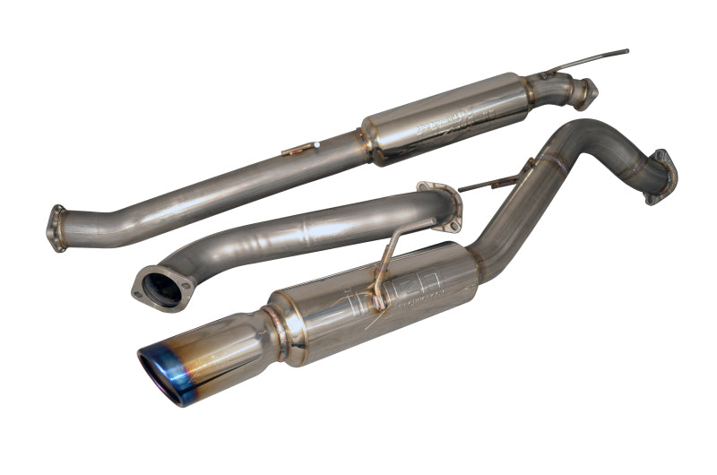 Injen 14-19 Ford Fiesta ST 1.6L Turbo 4Cyl 3in Cat-Back Stainless Steel Exhaust w/ Burnt SS Tip-thumbmail-1