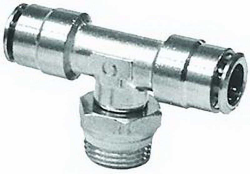 Firestone Male .25in. x 1.4in. x .25in. Branch Swivel Nickel Tee Air Fitting - 25 Pack (WR17603273)-thumbmail-2