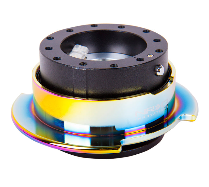NRG Quick Release Gen 2.5 - Black Body / Neochrome Ring-thumbmail-3